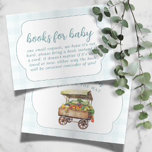 Gender Neutral Locally Grown Books for Baby Enclosure Card