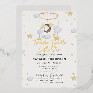 Gender Neutral Twinkle Little Star Baby Shower