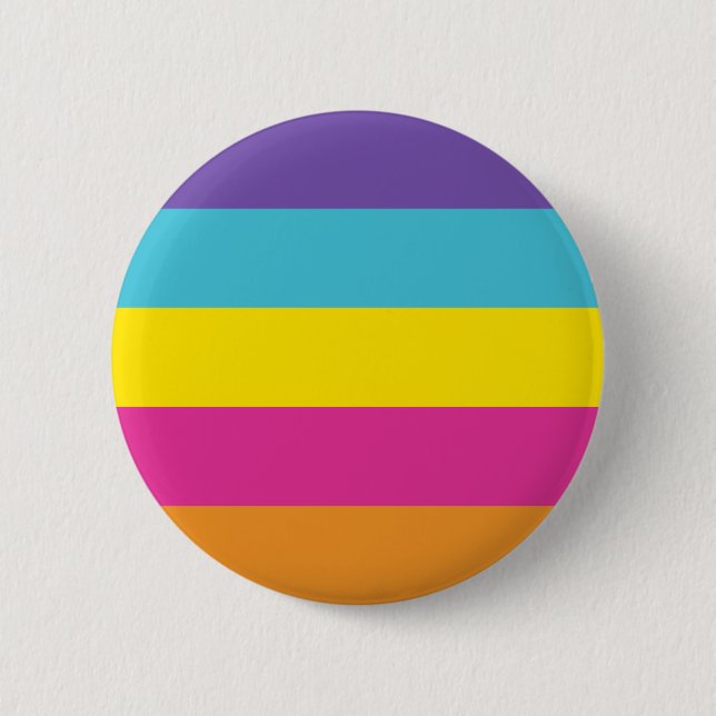 Gender Nonbinary Pride Flag 6 Cm Round Badge (Front)