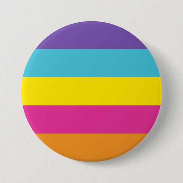 Gender Nonbinary Pride Flag 7.5 Cm Round Badge (Front)