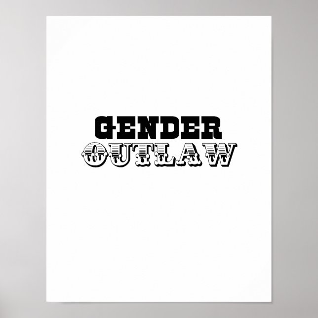 Gender Outlaw .png Poster (Front)