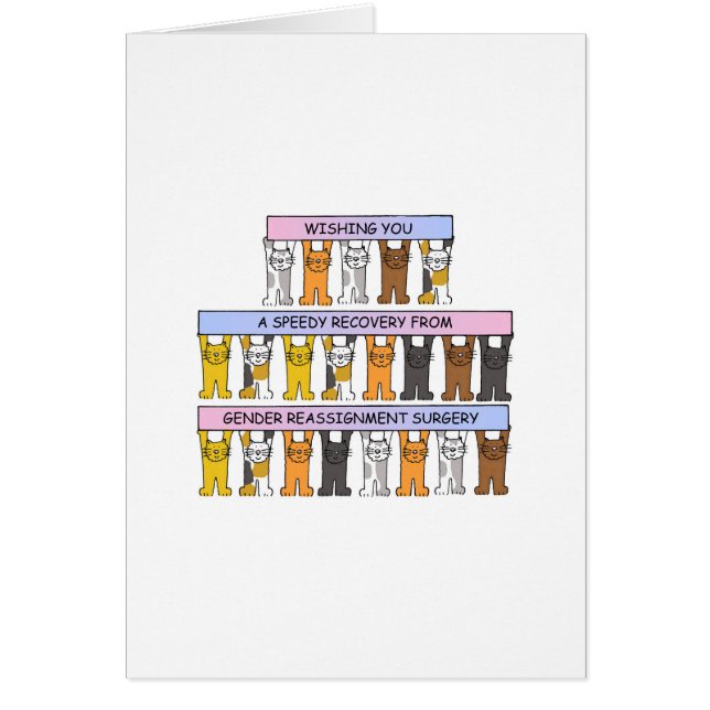 Gender Reassignment Speedy Recovery. (Front)