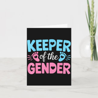 Gender Reveal Baby Announcement Keeper Of The