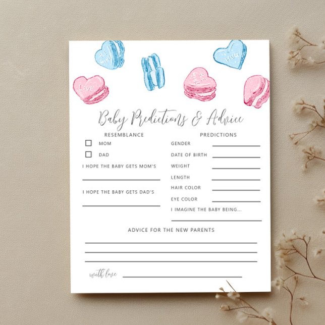  Gender Reveal Baby Predictions Game (Creator Uploaded)