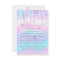 Gender Reveal Baby Shower Girl Feet Unicorn
