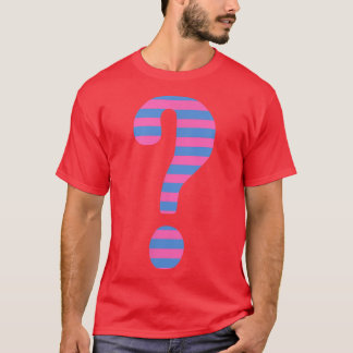 Gender Reveal Baby Shower Question Mark Boy or Gir T-Shirt