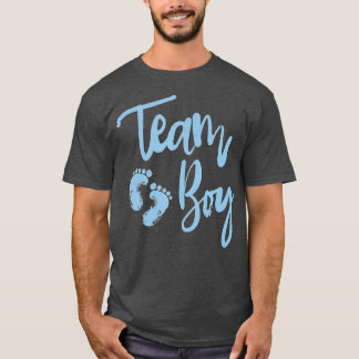 Gender Reveal Baby Shower - Team Boy T-Shirt
