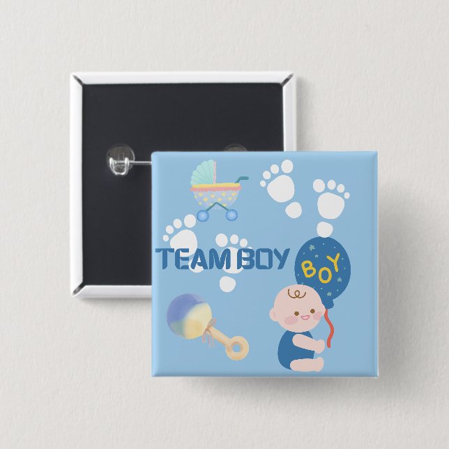 Gender Reveal Badge (Front & Back)
