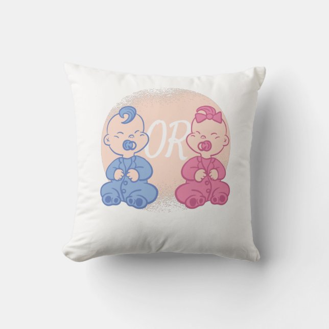 GENDER REVEAL CUSHION (Front)