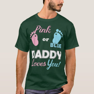 Gender Reveal Daddy For New Parents T-Shirt