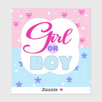 Gender Reveal Girl or Boy
