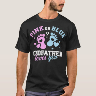 Gender reveal godfather Premium  T-Shirt