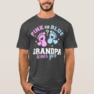 Gender reveal grandpa T-Shirt