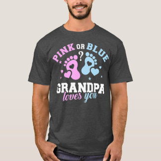 Gender reveal grandpa T-Shirt