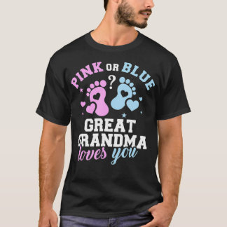 Gender reveal great grandma T-Shirt
