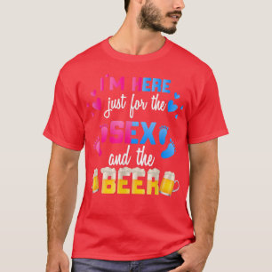 Gender Reveal I'm Here Just For The Se And The Bee T-Shirt