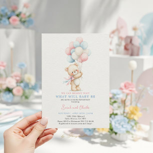 Gender Reveal  Invitation