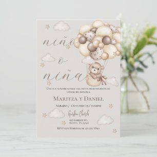 Gender Reveal Invitation