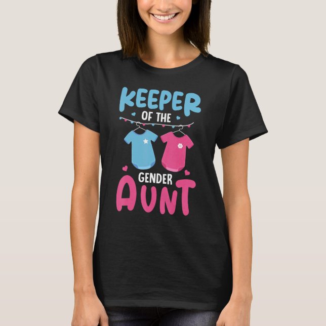 Gender Reveal Keeper Of The Gender 11 T-Shirt