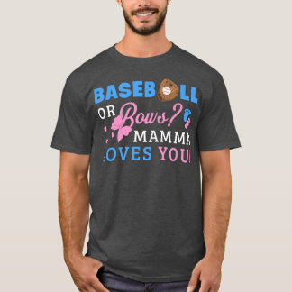 Gender Reveal Mamma T-Shirt