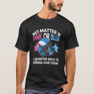 Gender Reveal Party For A Football Player T-Shirt