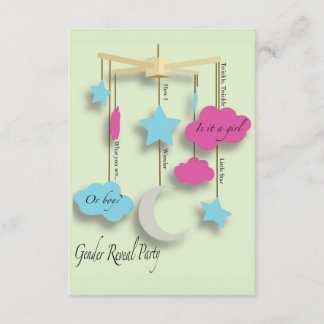 Gender Reveal Party inviaition Invitation