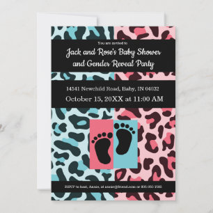 Gender Reveal Party Invites Invitations