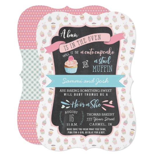 Gender Reveal Party or Shower Invitations