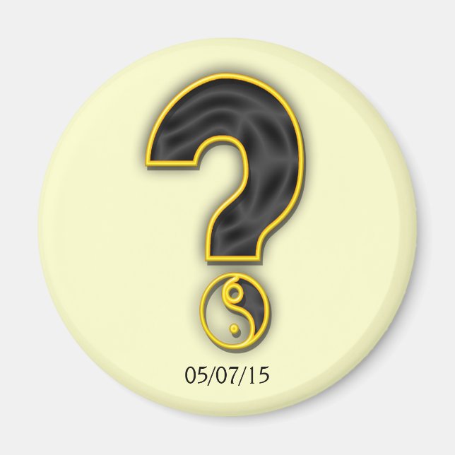 Gender Reveal Party Save the Date Magnet (Front)