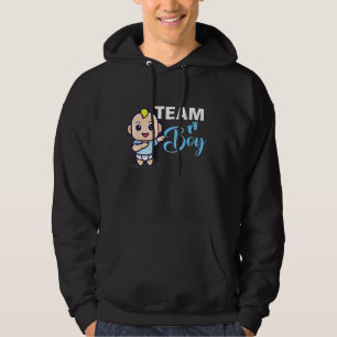 Gender Reveal Party Team Boy Gender Reveal Team B Hoodie