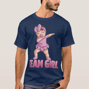 Gender Reveal Party Team Girl Baby Announcement Wo T-Shirt