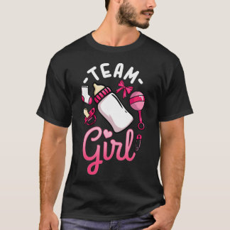 Gender Reveal Party Team Girl T-Shirt