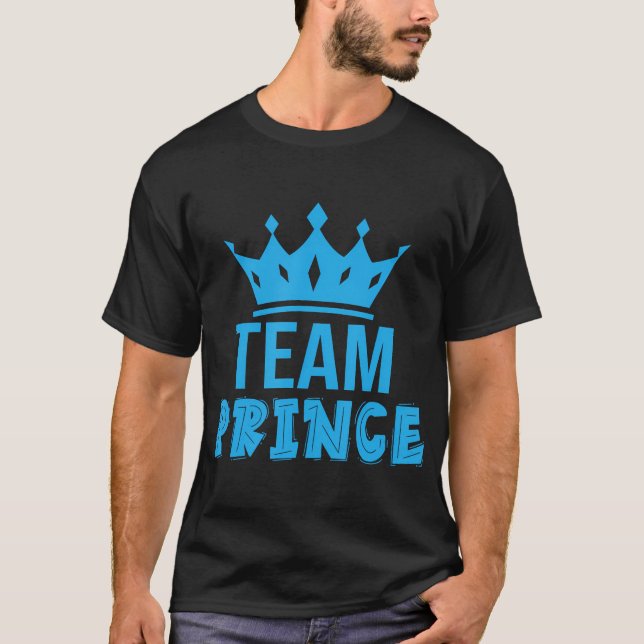 Gender Reveal Party - Team Prince T-Shirt (Front)