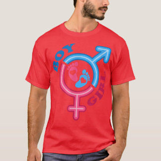 Gender Reveal Pink or Blue Keeper of the Gender Ba T-Shirt