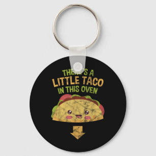 Gender Reveal Pregnancy Baby Cinco De Mayo Little  Key Ring