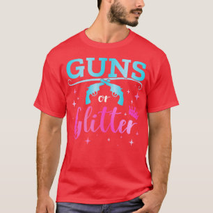 Gender reveal s or glitter matching baby party T-Shirt