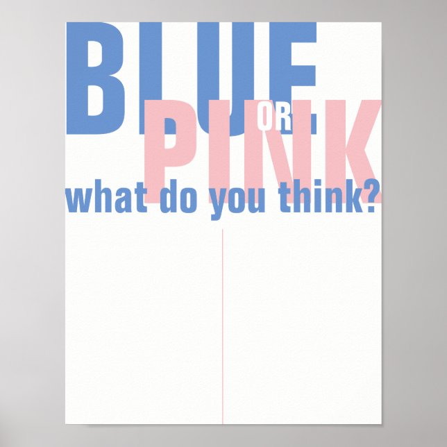 GENDER REVEAL SIGN (Front)