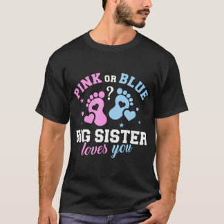 Gender Reveal Sister T-Shirt