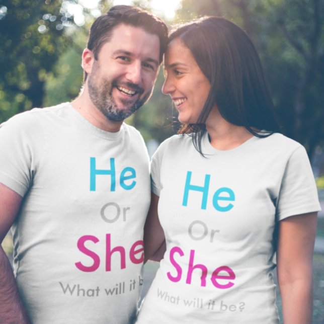 Gender reveal T-Shirt (Creator Uploaded)