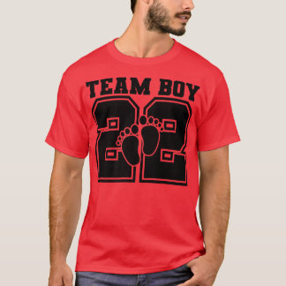 Gender Reveal Team Boy 2022 Matching Baby Party Bl T-Shirt