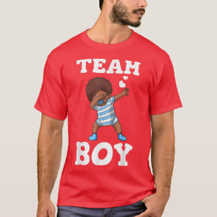 Gender Reveal Team Boy Dabbing T-Shirt