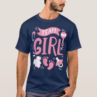 Gender Reveal Team Girl550 T-Shirt
