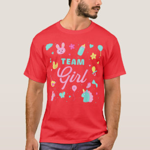 Gender Reveal Team Girl T-Shirt