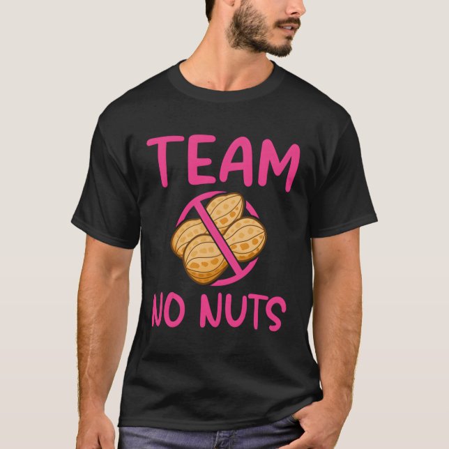 Gender Reveal Team No Nuts Family Py T-Shirt (Front)