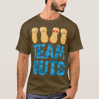 Gender reveal team nuts boy matching family baby p T-Shirt
