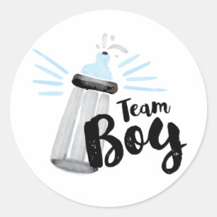 Gender Reveal Team Stickers