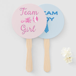 Gender Reveal Undecided Hand Fan