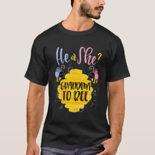 Gender Reveal What Will It Bee Shirt He Or She Gra