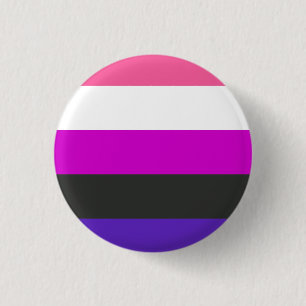 Genderfluid 3 Cm Round Badge
