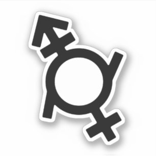 Genderfluid Androgyne Female Gender Symbol